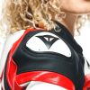 Dainese MIRAGE 2PCS dámská kombinéza červená/bílá vel.46